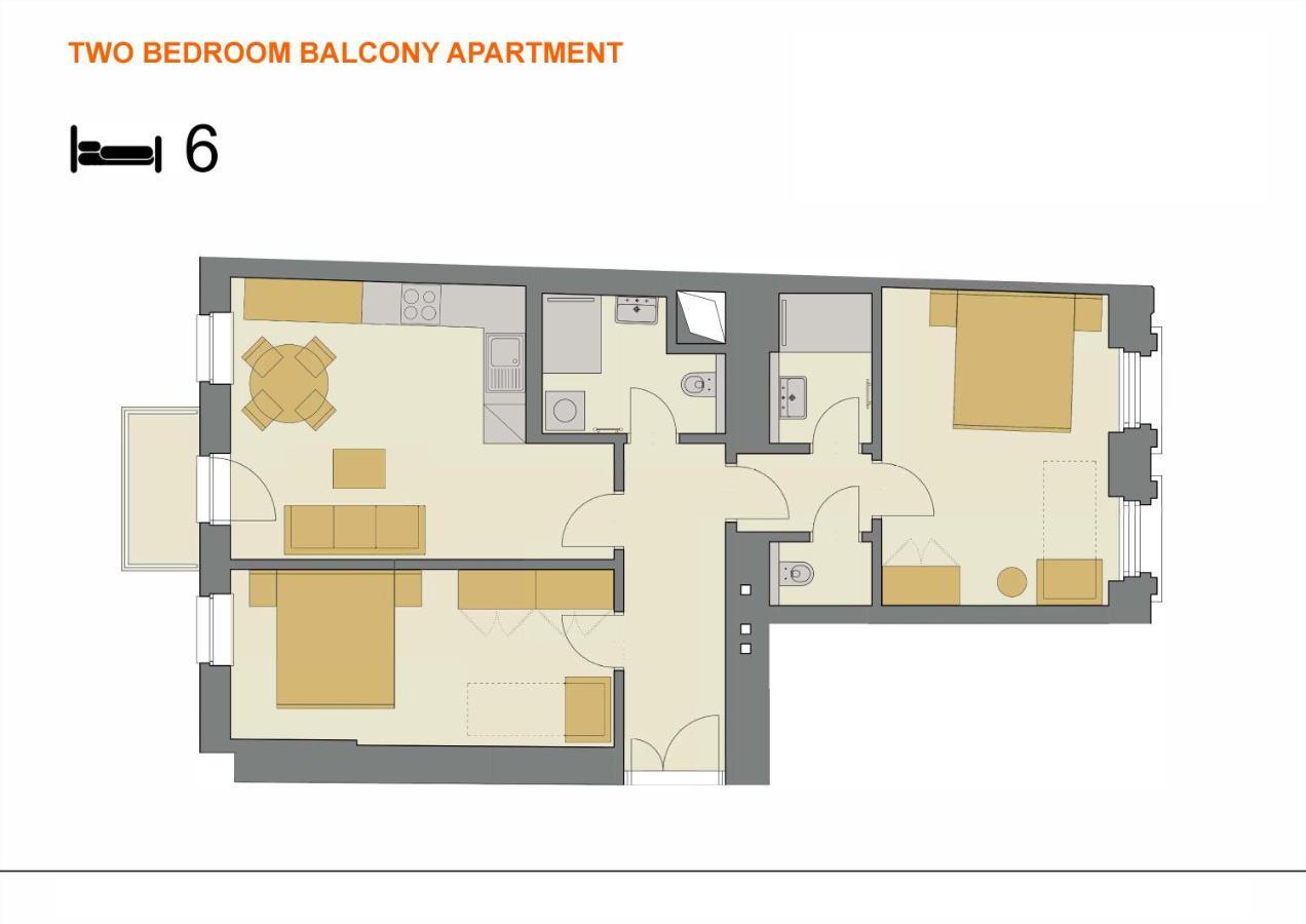 Downtown Suites Rubesova Πράγα Εξωτερικό φωτογραφία